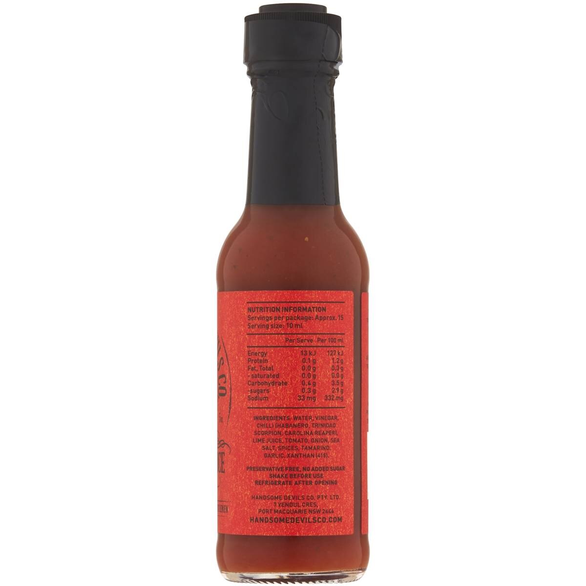 Handsome Devils Devils Hot Sauce The Doctor 150ml | Woolworths