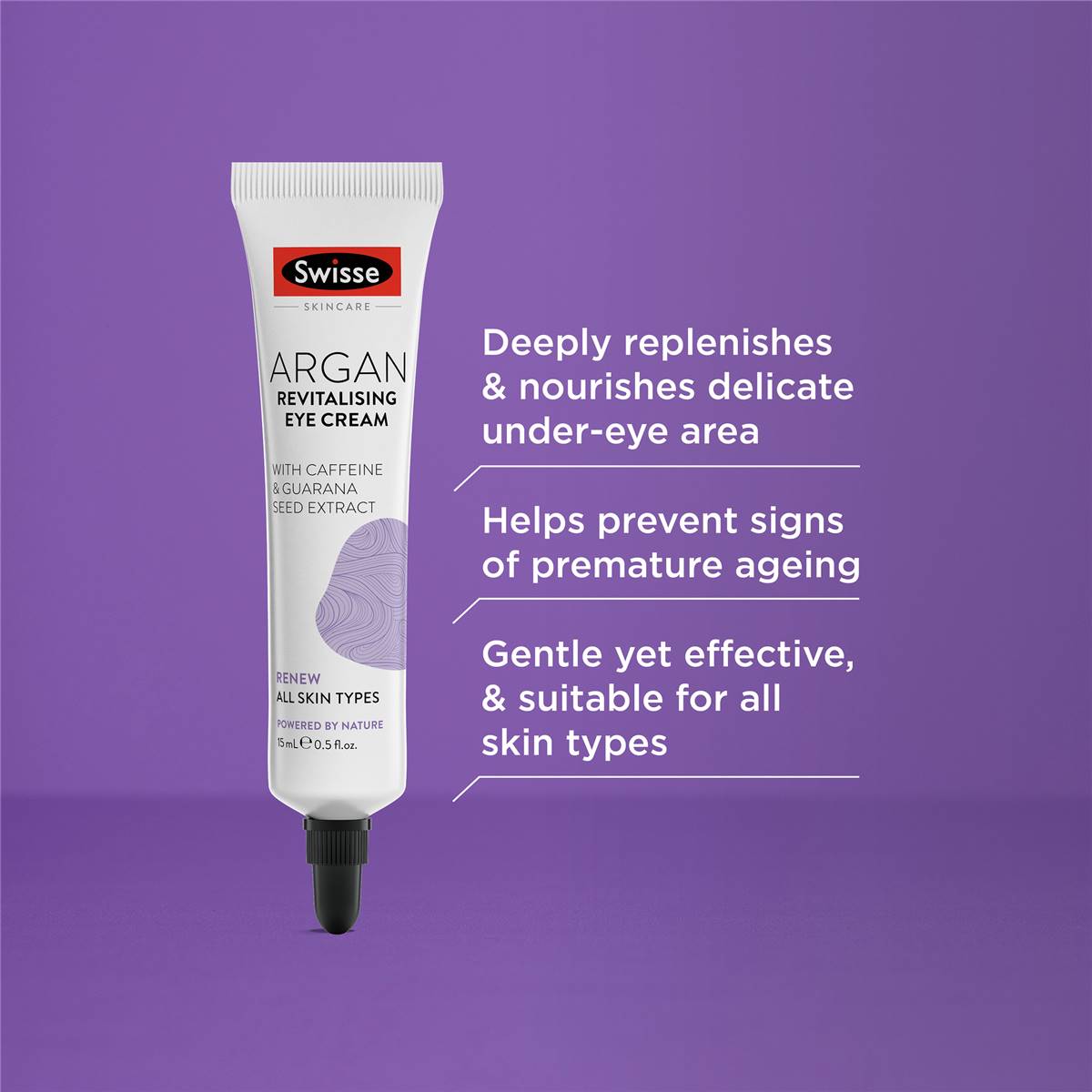 Swisse Argan Revitalising Eye Cream 15ml Woolworths