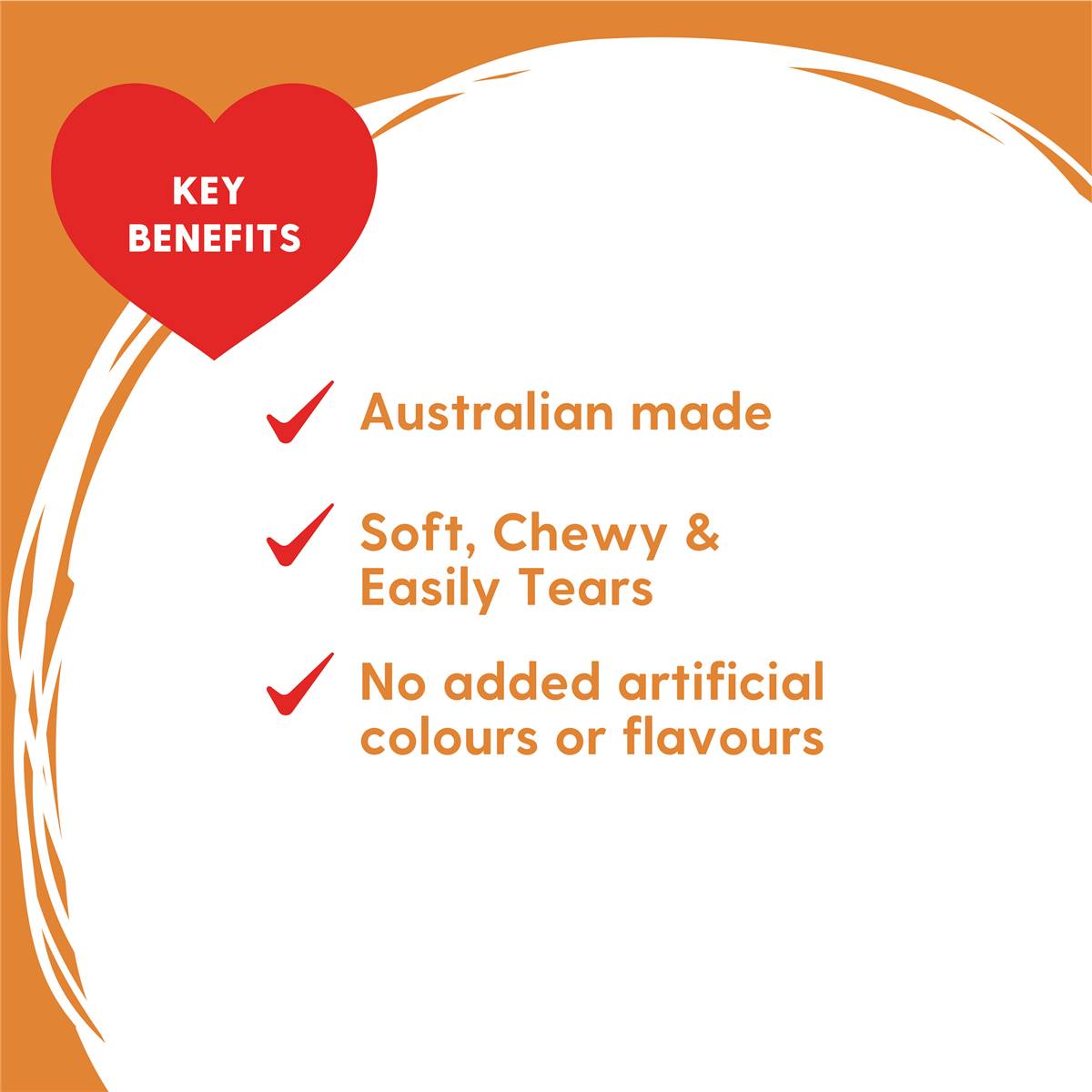 Love 'em Dog Treats Chicken Straps 150g Woolworths