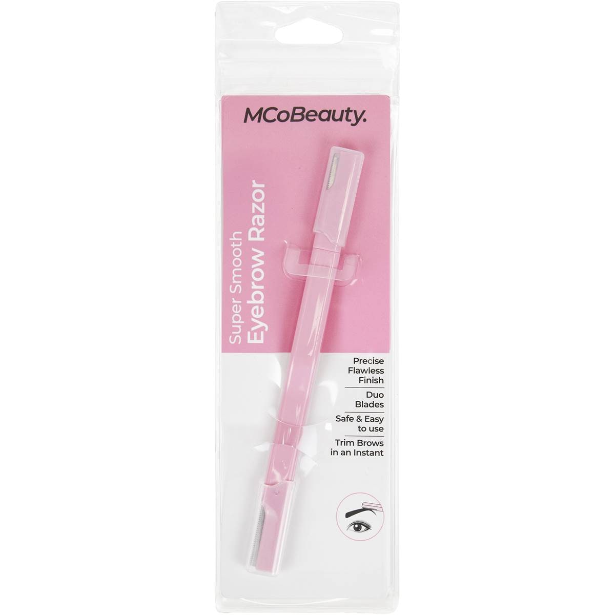 Mcobeauty Double Ended Eyebrow Razor Each Woolworths