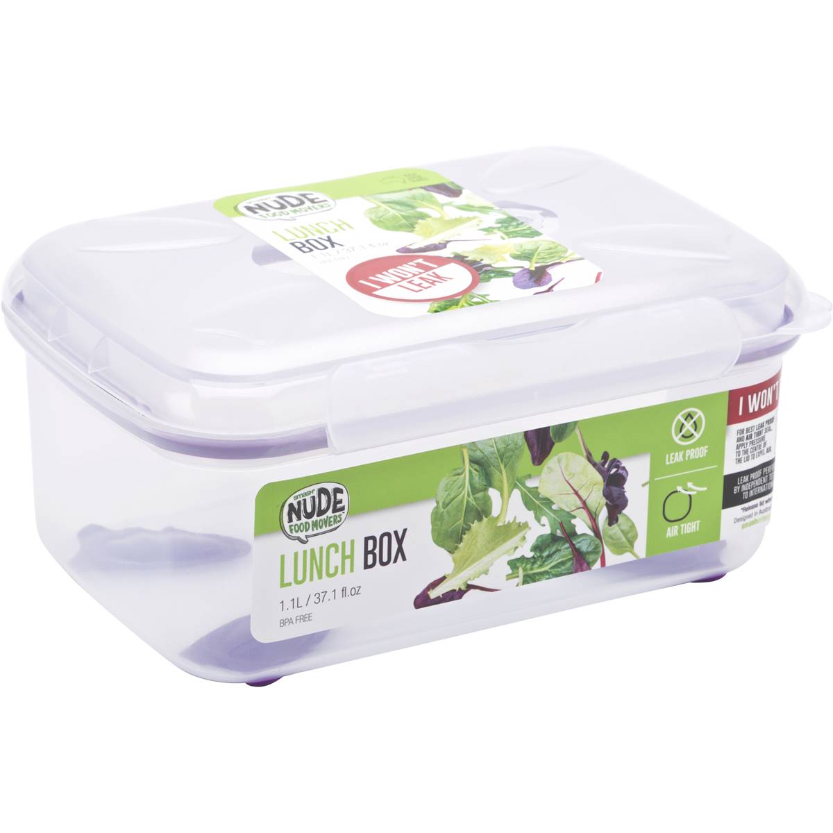 Smash Nude Food Movers Lunch Box Leak Proof Assorted Each | Woolworths