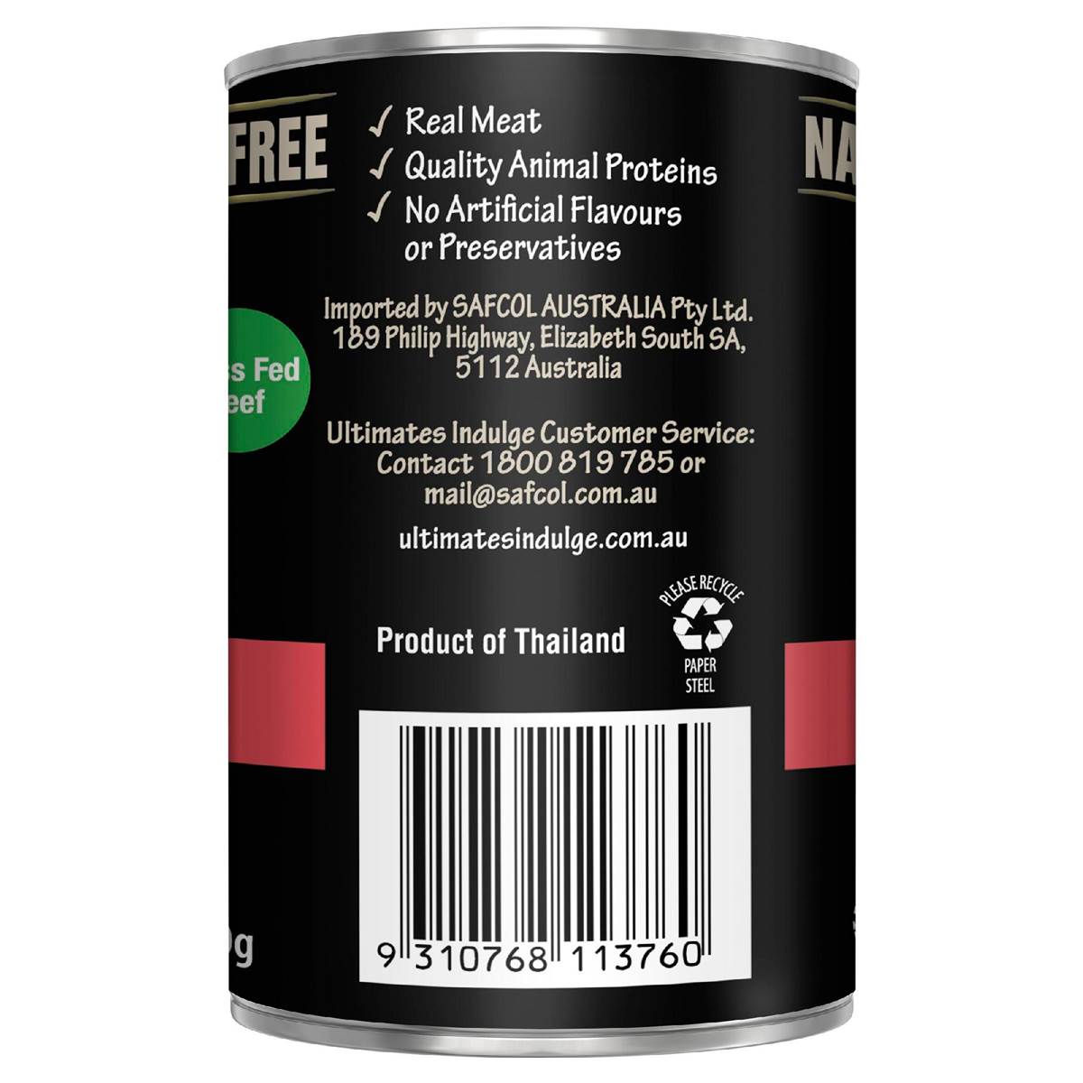 Ultimates Indulge Beef Casserole With Vegetables Wet Dog Food 400g