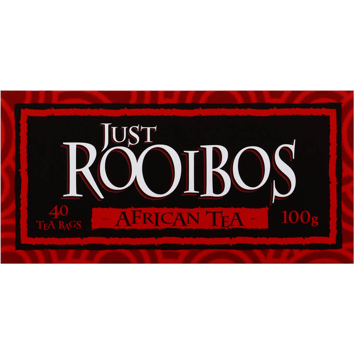 Just Rooibos African Tea Bags 40 Pack Woolworths