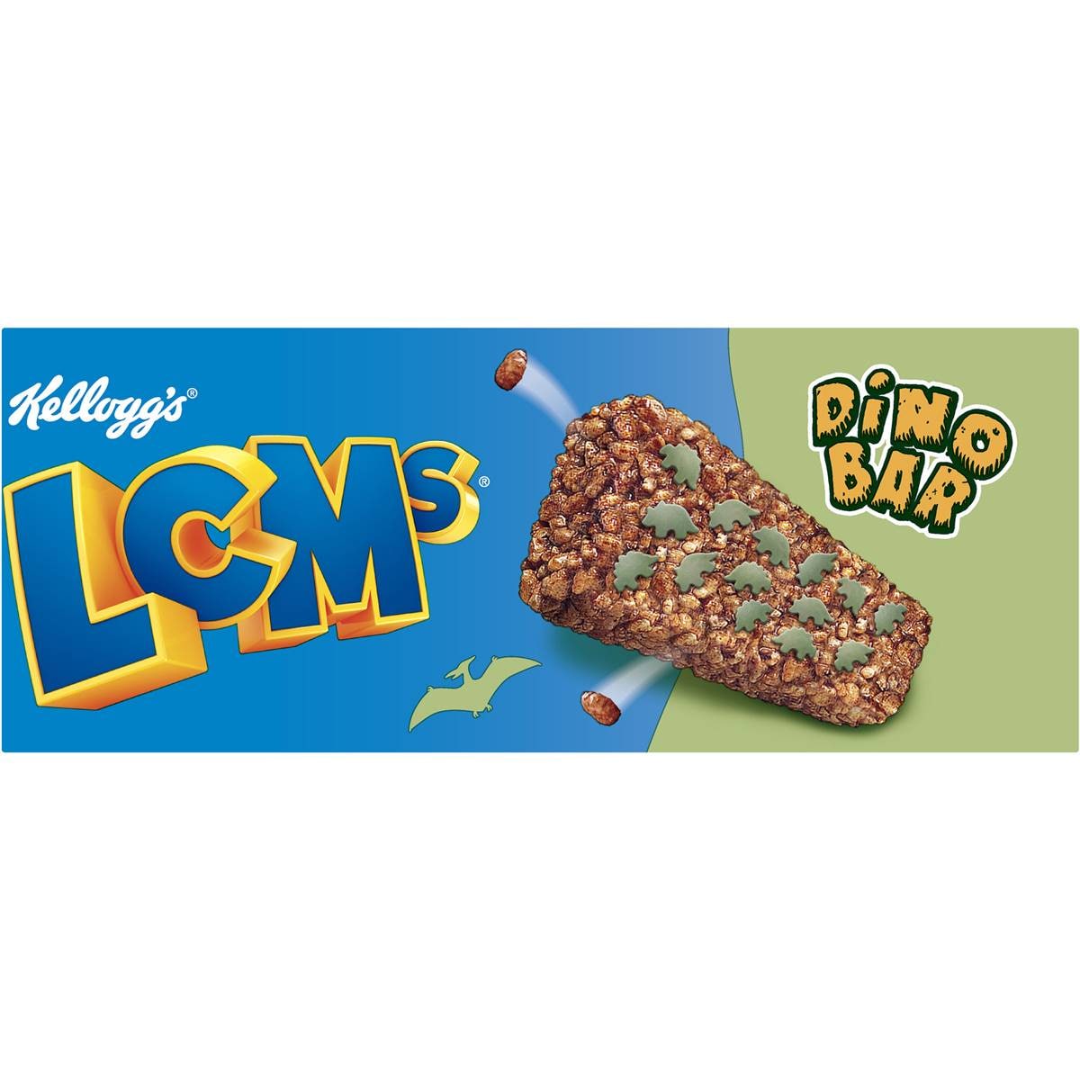 Kellogg's Lcms Dino Puffed Rice Snack Bars 6 Pack Woolworths
