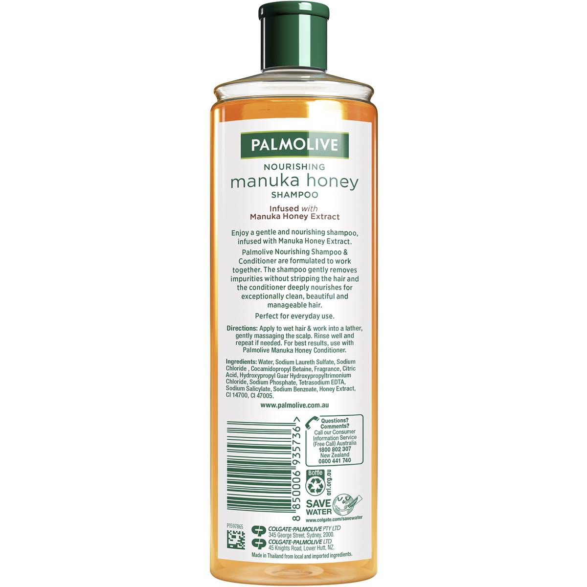 Palmolive Nourishing Manuka Honey Shampoo 370ml Woolworths