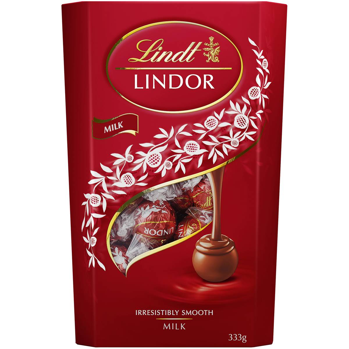 Lindt Lindor Milk Chocolate Box 333g | Woolworths