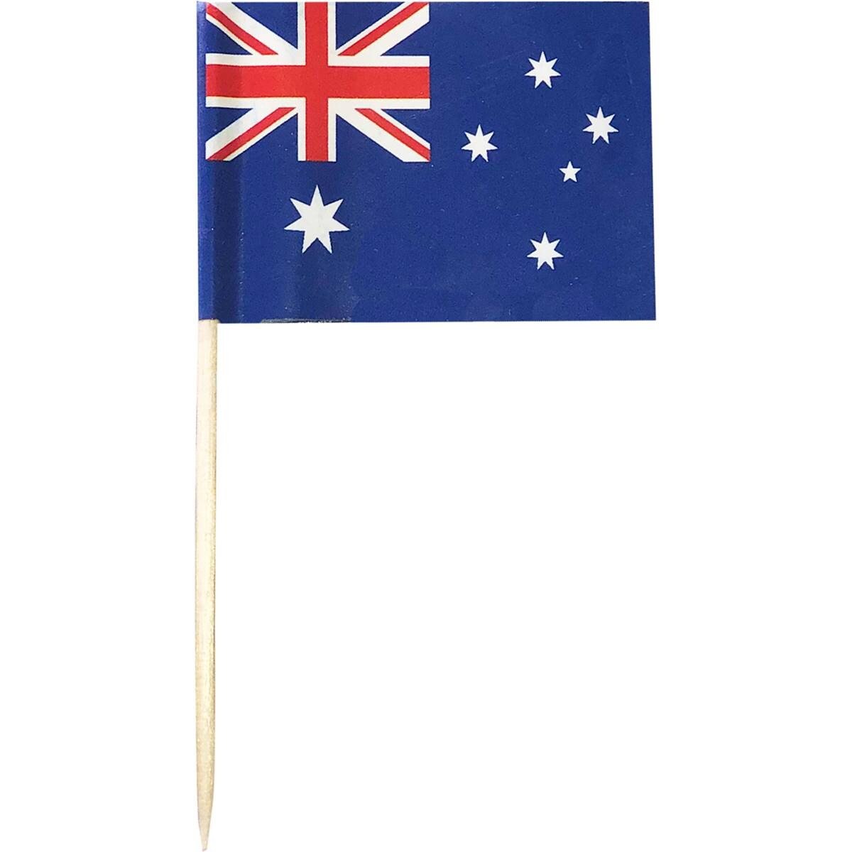 Australia Day Toothpicks 20 Pack Woolworths