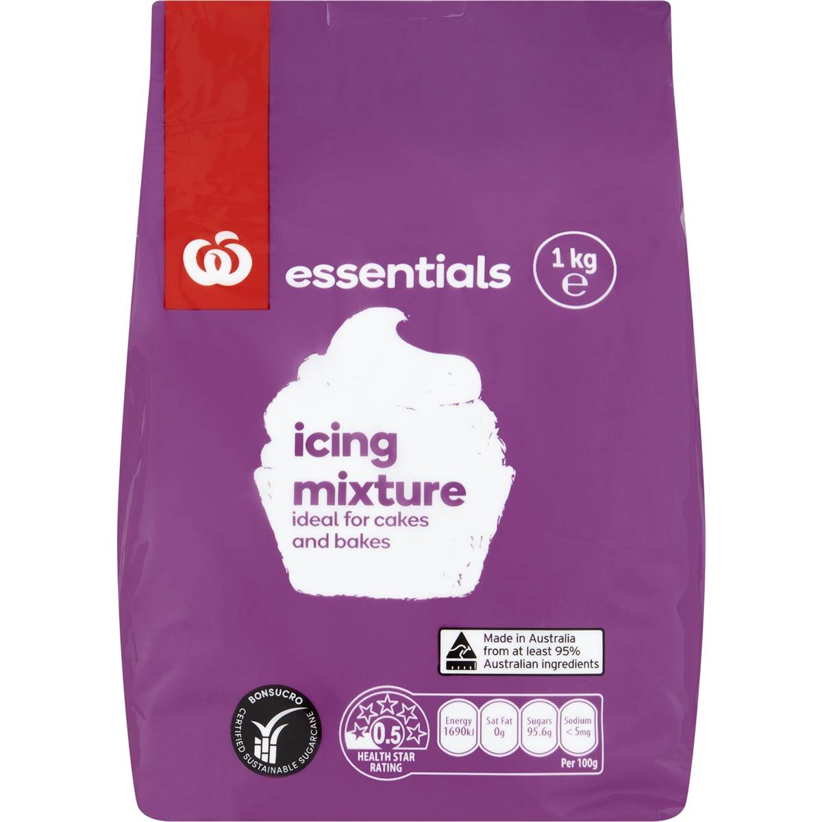 Essentials Icing Sugar Mixture 1kg Woolworths   115632 1 