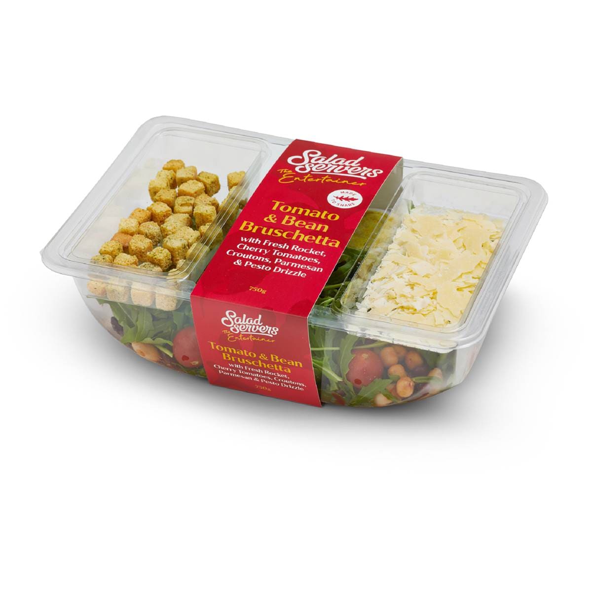 The Salad Servers Tomato & Bean Bruschetta 750g Woolworths