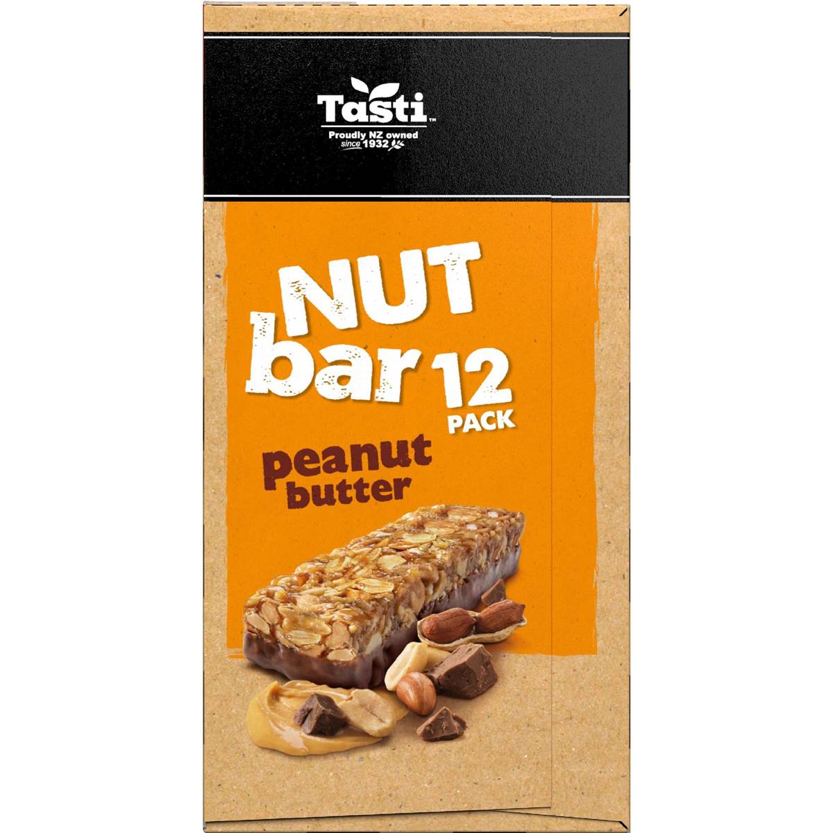 Tasti Nut Bar Peanut Butter 420g Woolworths