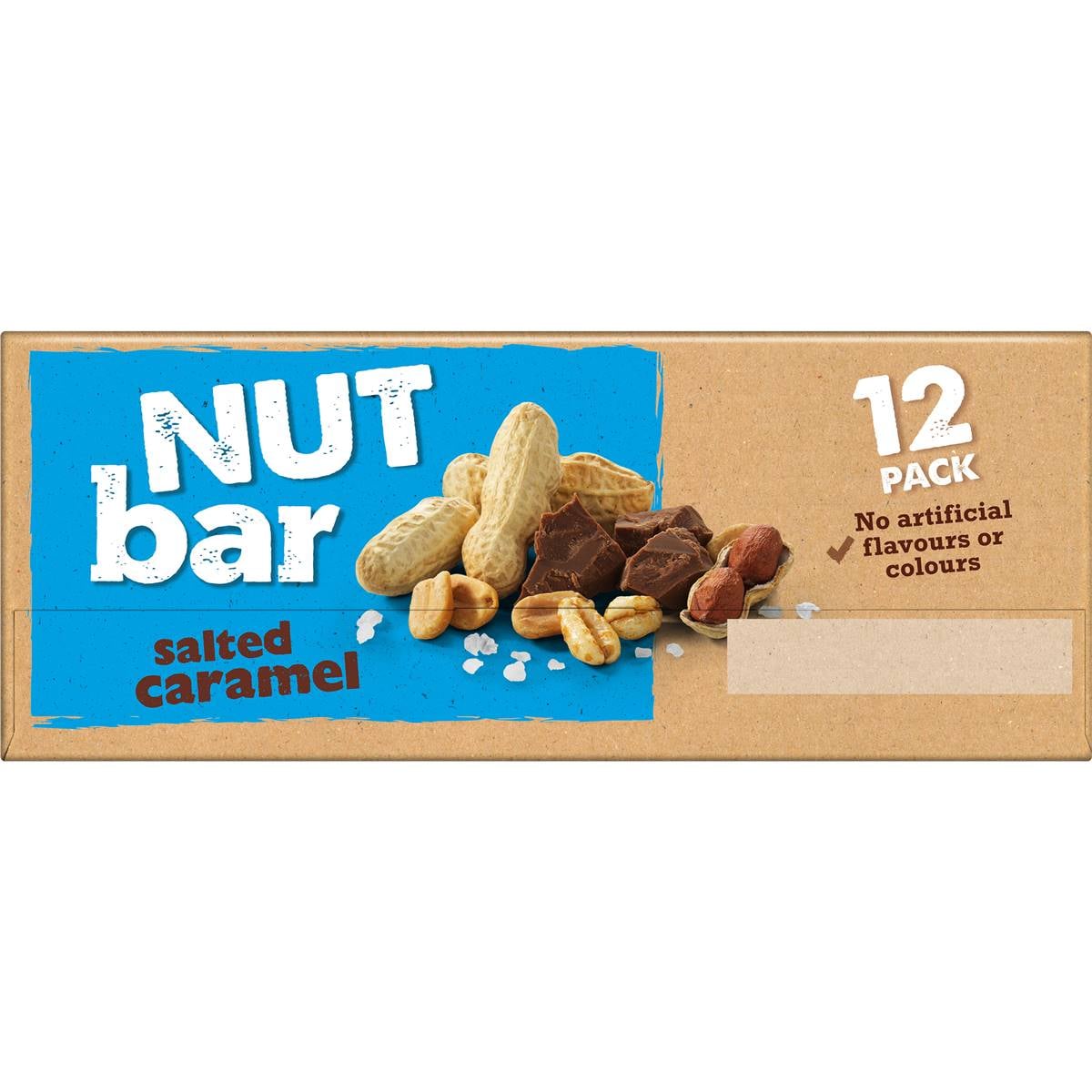 Tasti Nut Bar Salted Caramel 420g Woolworths