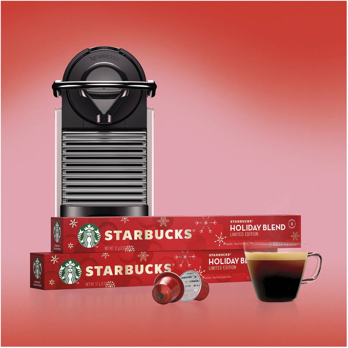Starbucks By Nespresso Coffee Pods Holiday Blend 10 Pack Woolworths