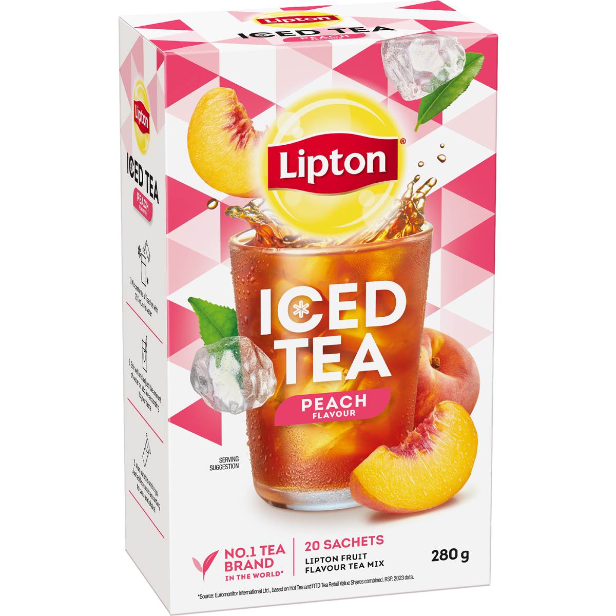 Iced Tea Recipe How To Make Flaovured Iced Tea with Lipton