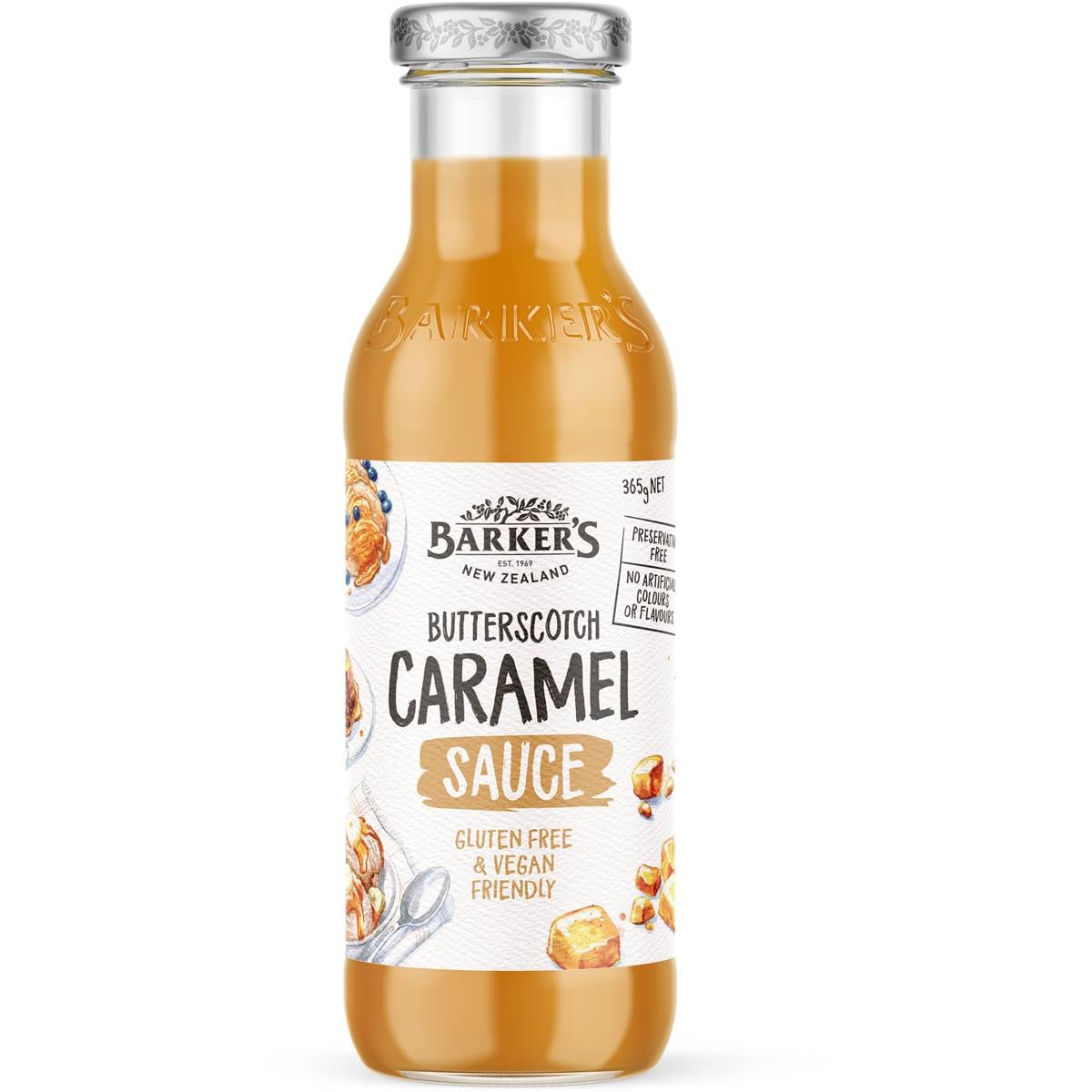 Barkers Butterscotch Caramel Sauce 365g Woolworths