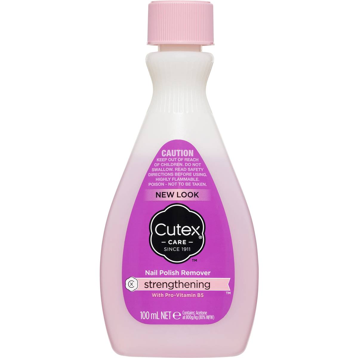 Cutex Nail Polish Remover Strengthening 100ml | Woolworths