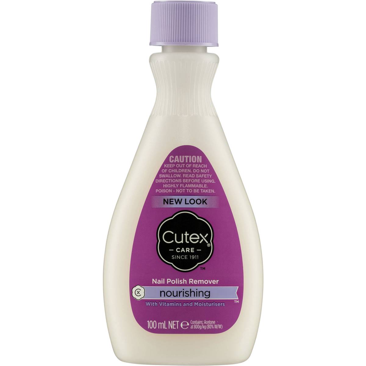 Cutex Nail Polish Remover Nourishing 100ml Woolworths