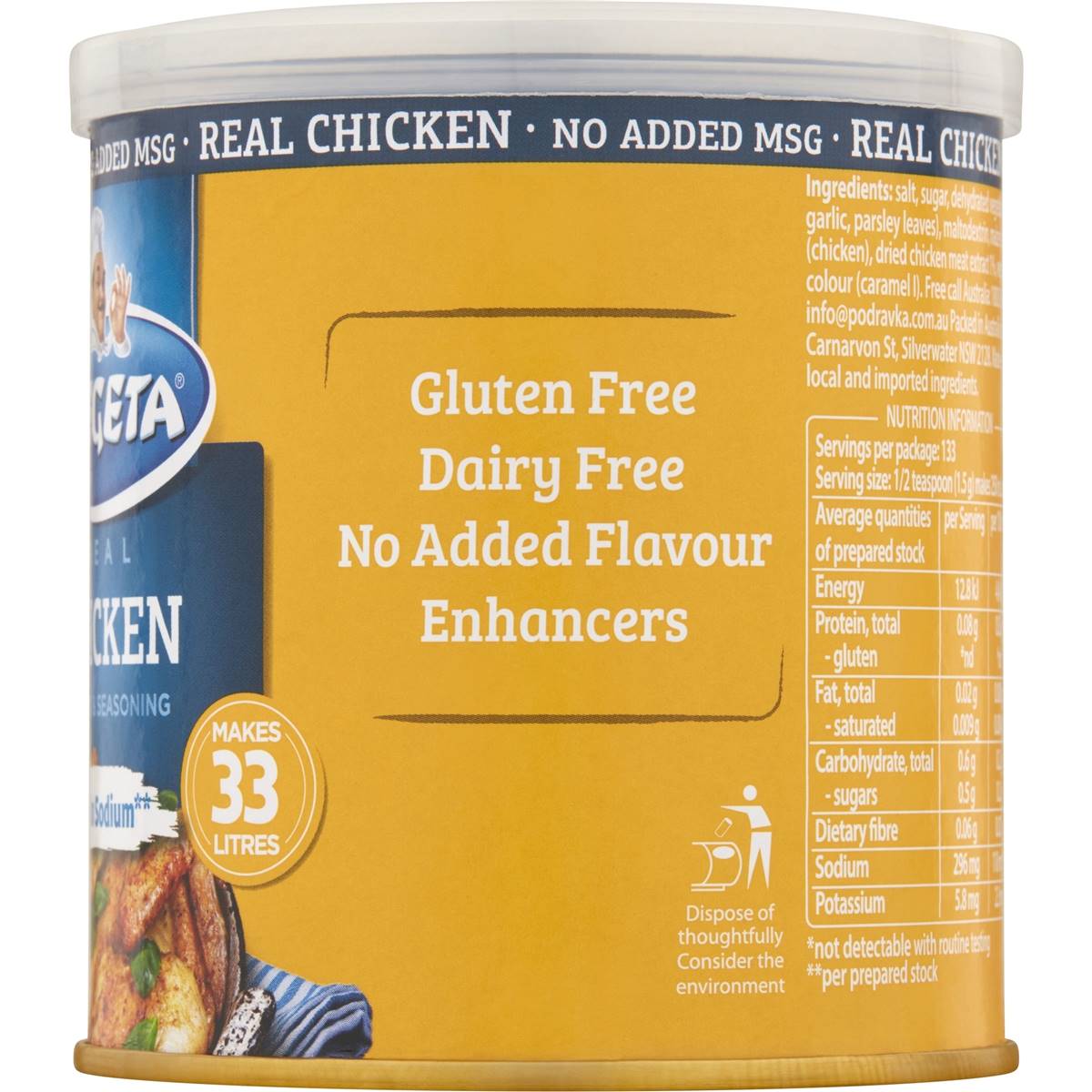 Vegeta Chicken Stock Powder 200g Woolworths