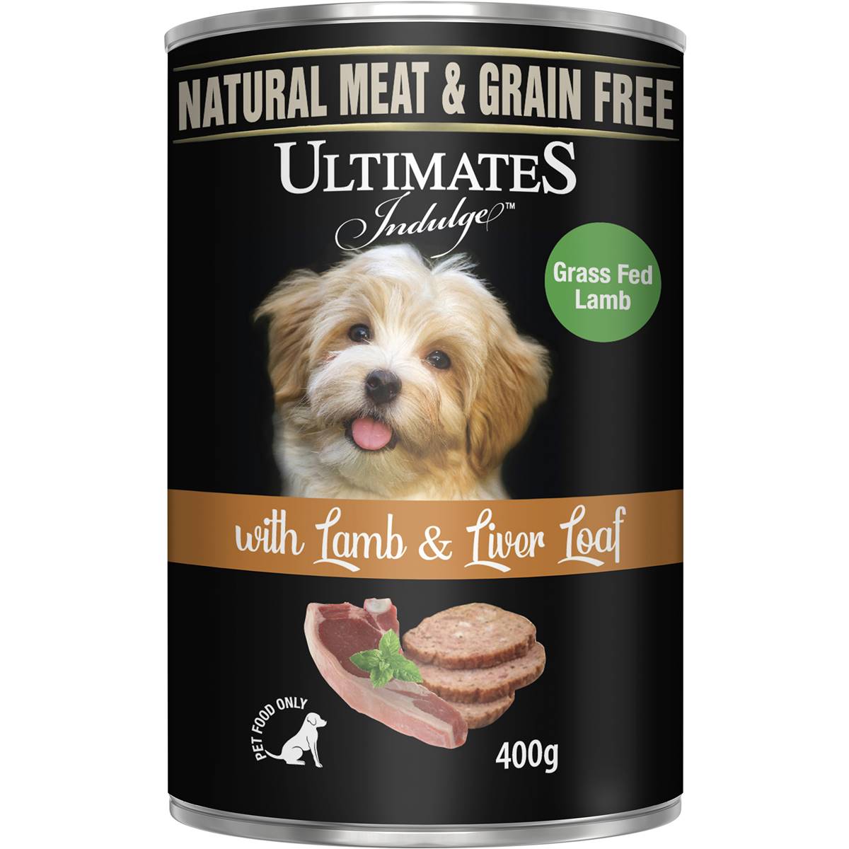 Ultimates Indulge Lamb & Liver Wet Dog Food 400g Woolworths