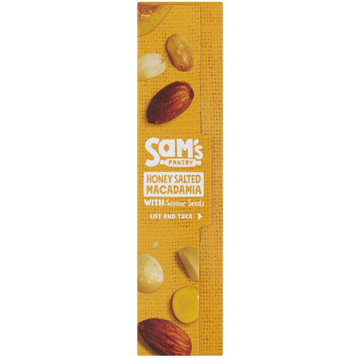 Sam's Pantry Honey Salted Macadamia Nut Bar 5 Pack Woolworths