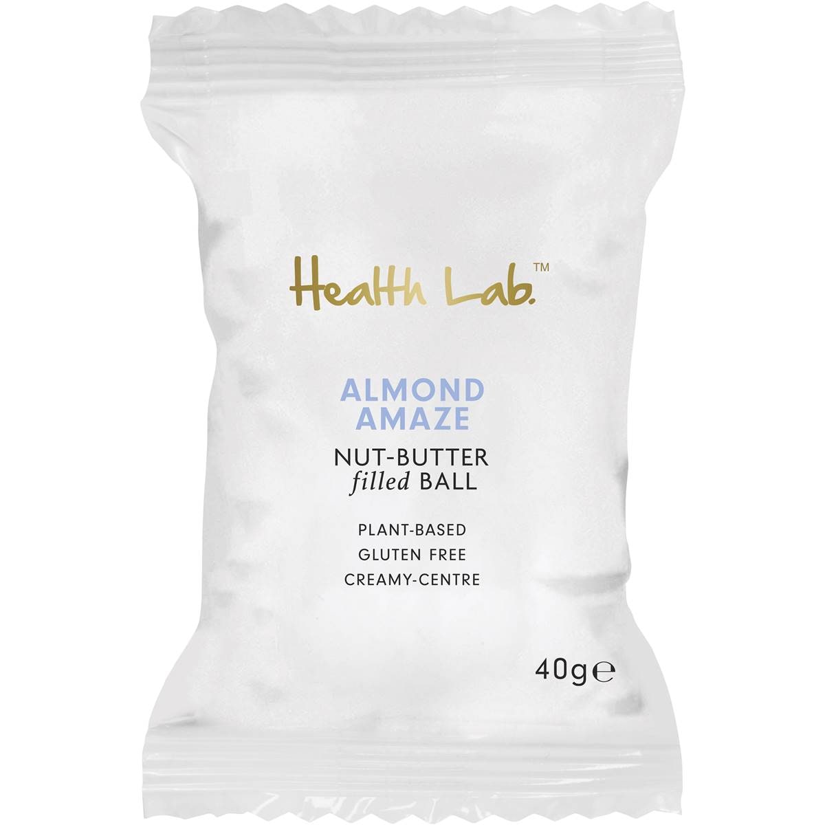 Health Lab Almond Amaze Nut Butter Filled Ball 40g Woolworths