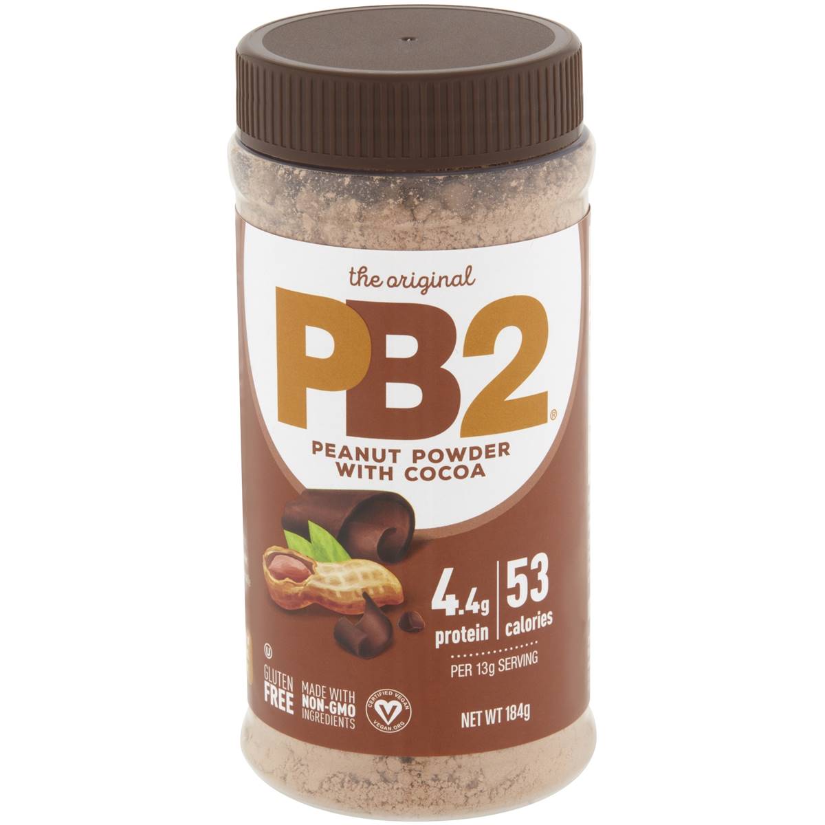 Pb2 peanut powder with cocoa 184g woolworths