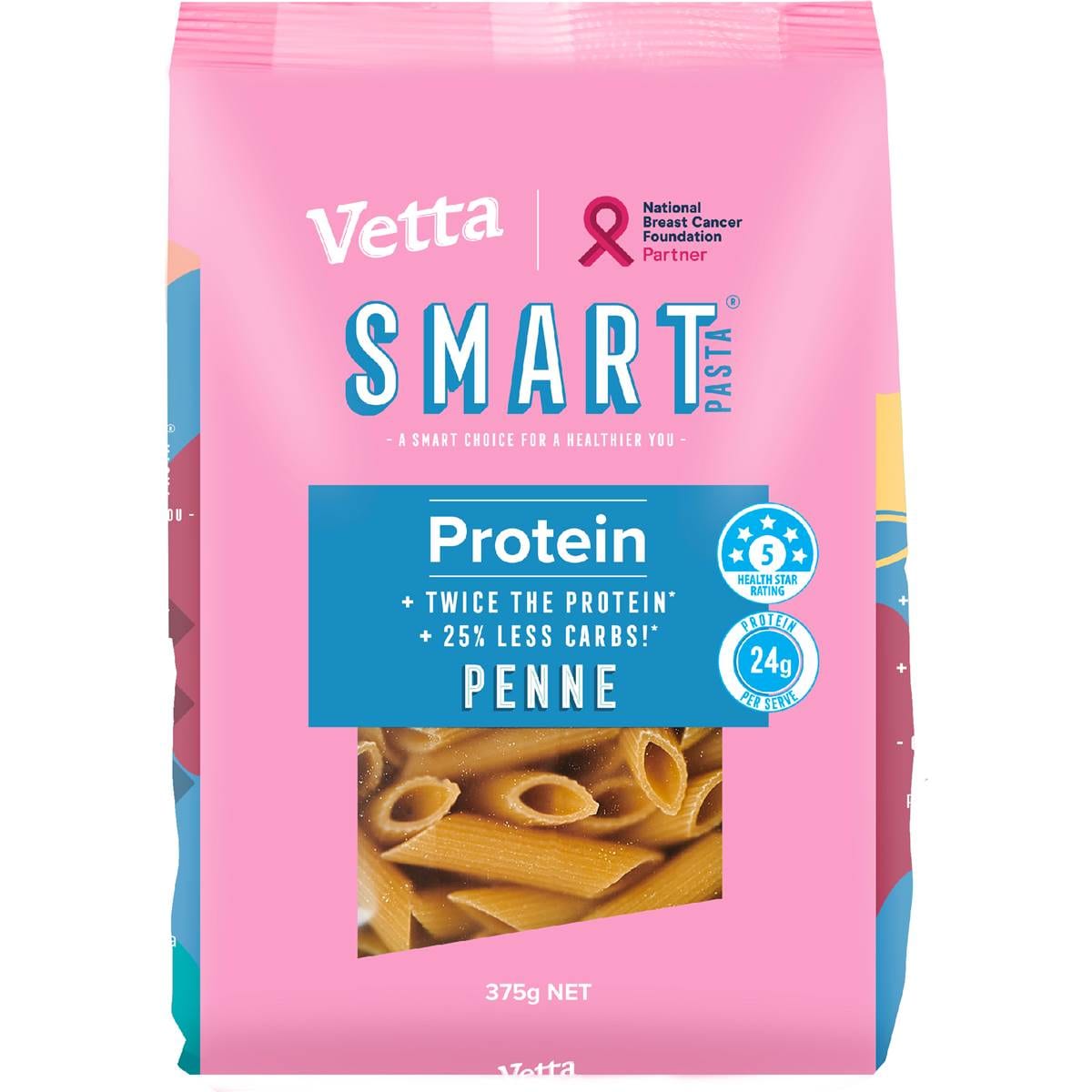 Vetta Smart Protein Penne Pasta 375g Woolworths