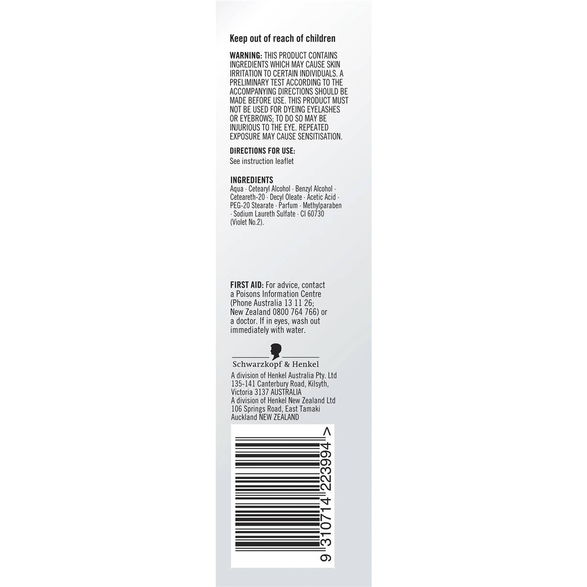 Schwarzkopf Live Colour Silver Toner Semi Permanent Each | Woolworths