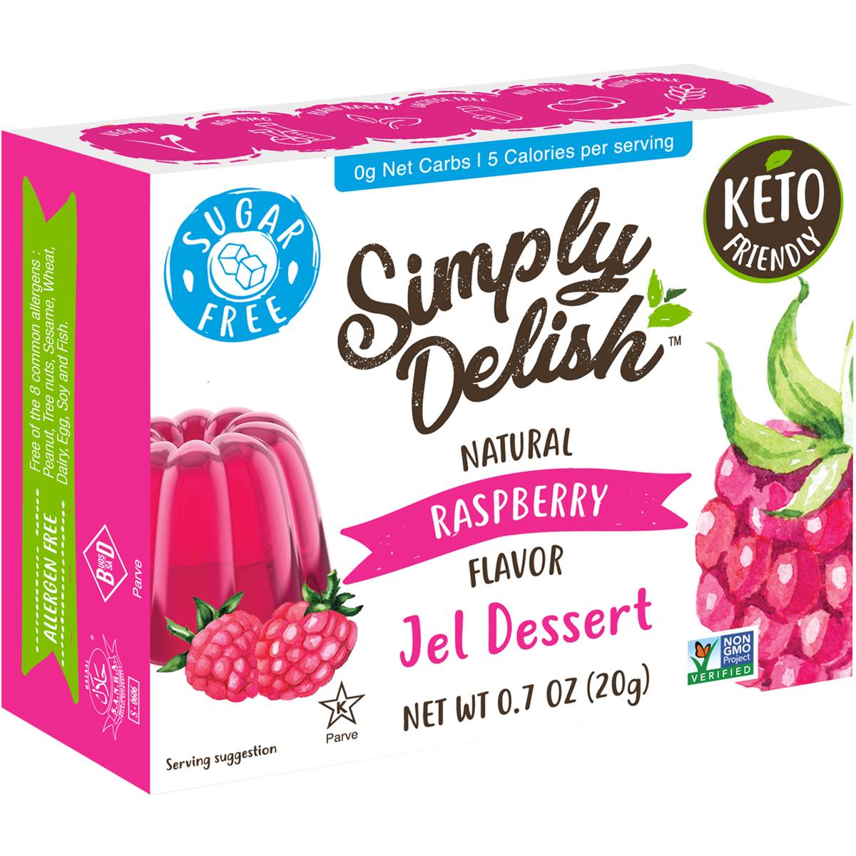 Simply Delish Simply Delish Vegan Jelly Raspberry