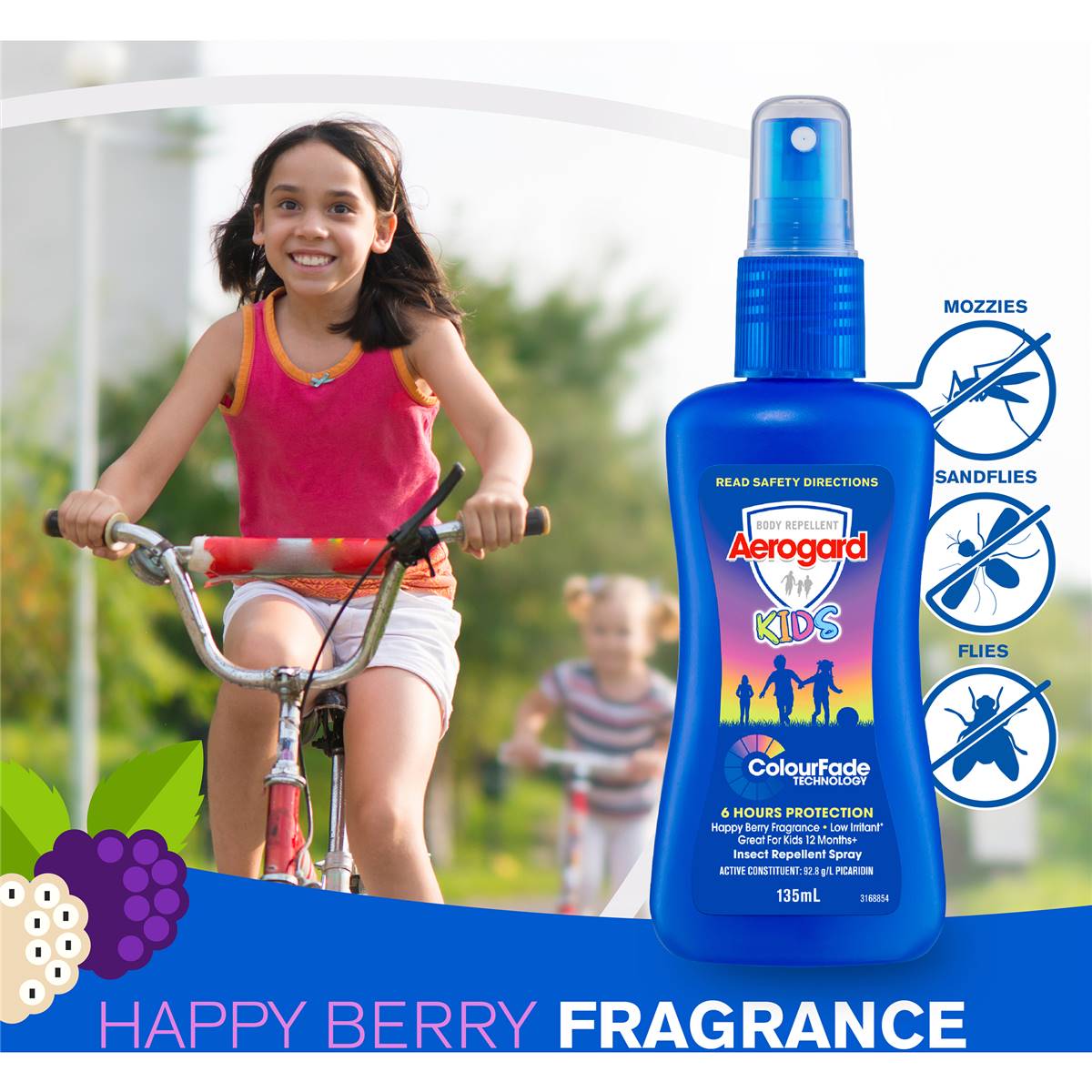 Aerogard Kids Insect Repellent Pump Spray 135ml Woolworths