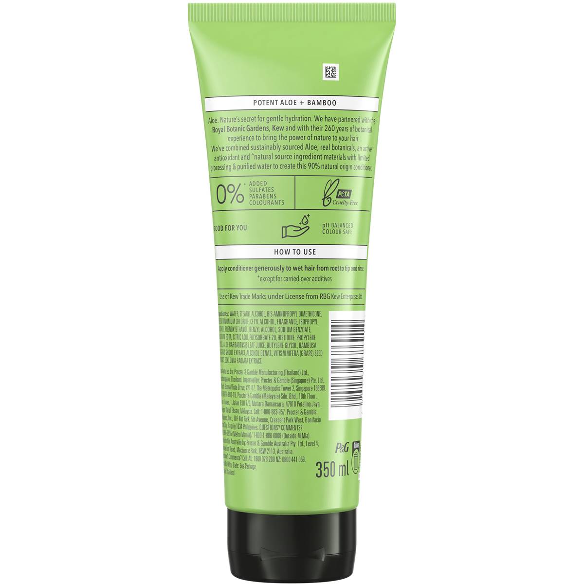 Herbal Essences Potent Aloe & Bamboo Strengthening Conditioner 350ml ...