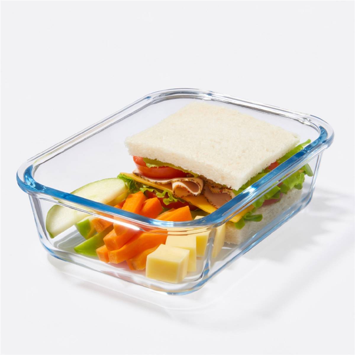 Refresh By Boost Rectangular 2.2l Glass Container Each Woolworths