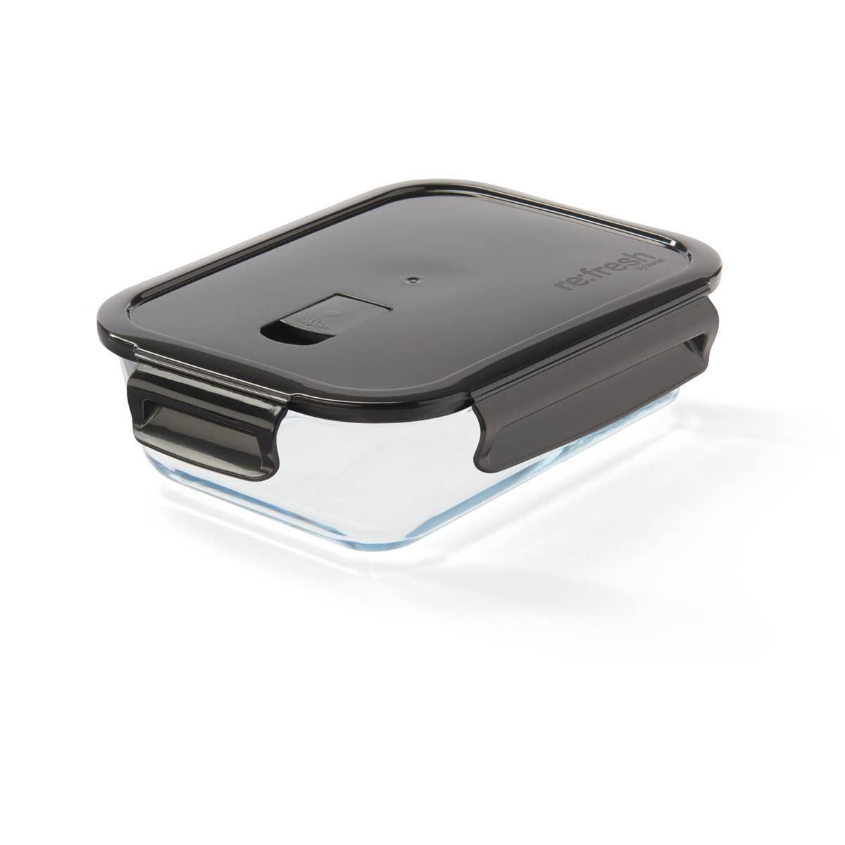 Refresh By Boost Rectangular 1l Glass Container Each Woolworths