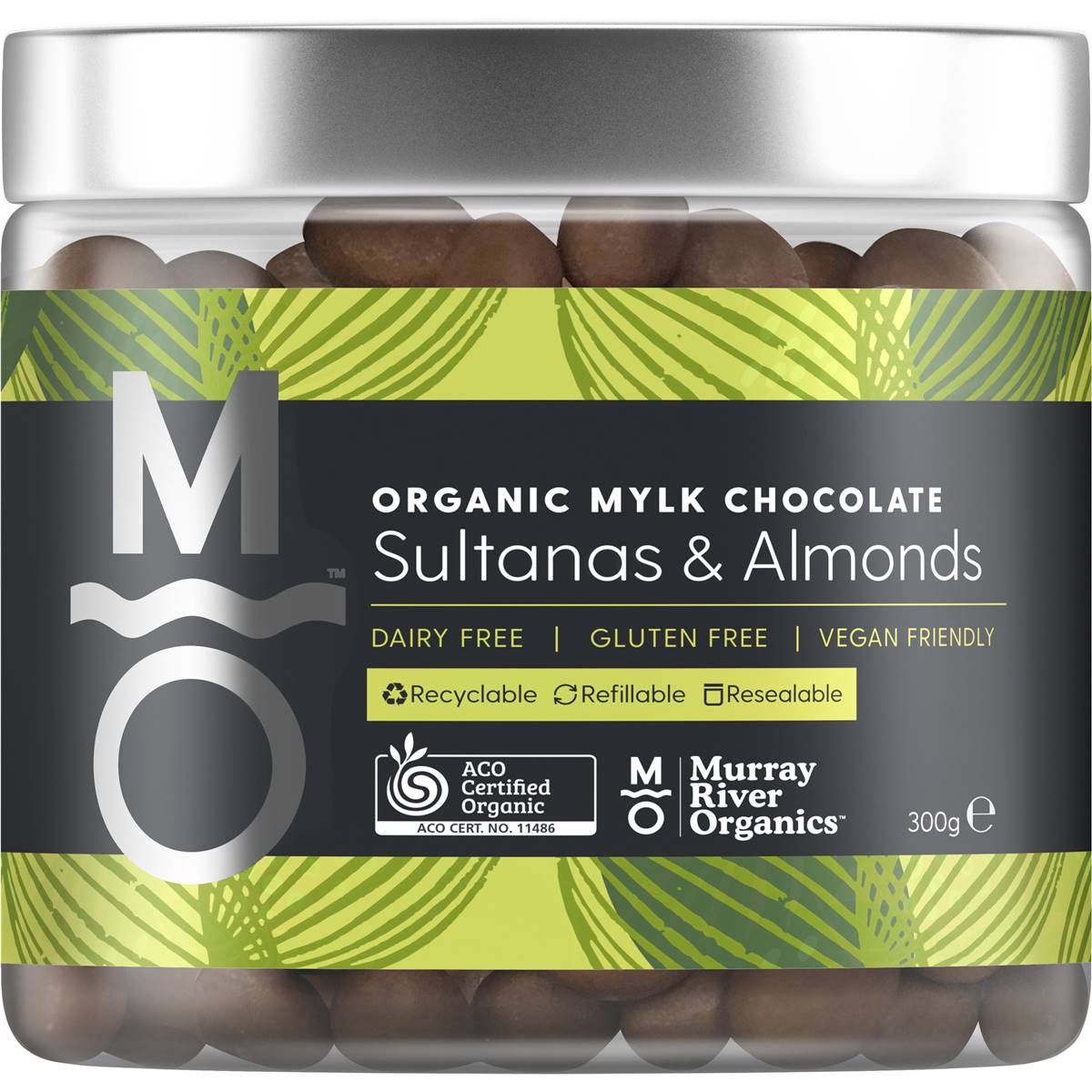 Murray River Organics Mylk Chocolate Sultanas & Almonds