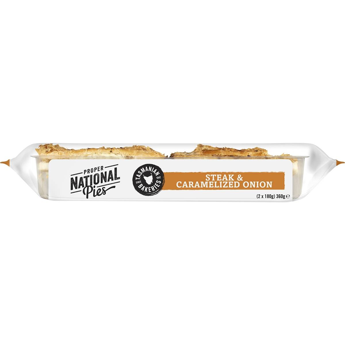 National Pies Beef & Caramelised Onion Pie 360g Woolworths