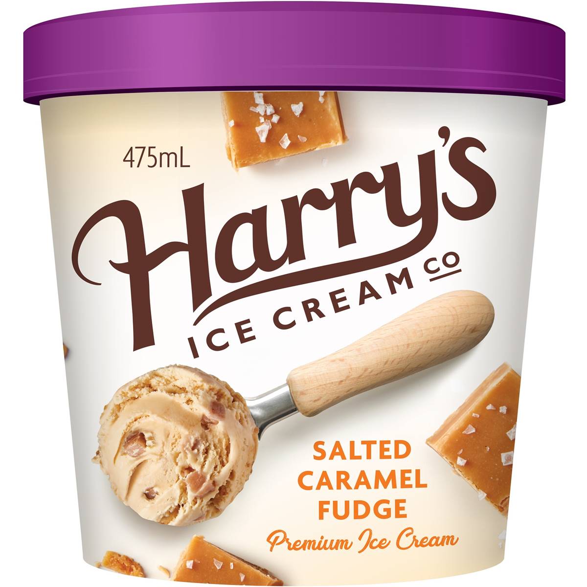 Harry's Ice Cream Salted Caramel Fudge 