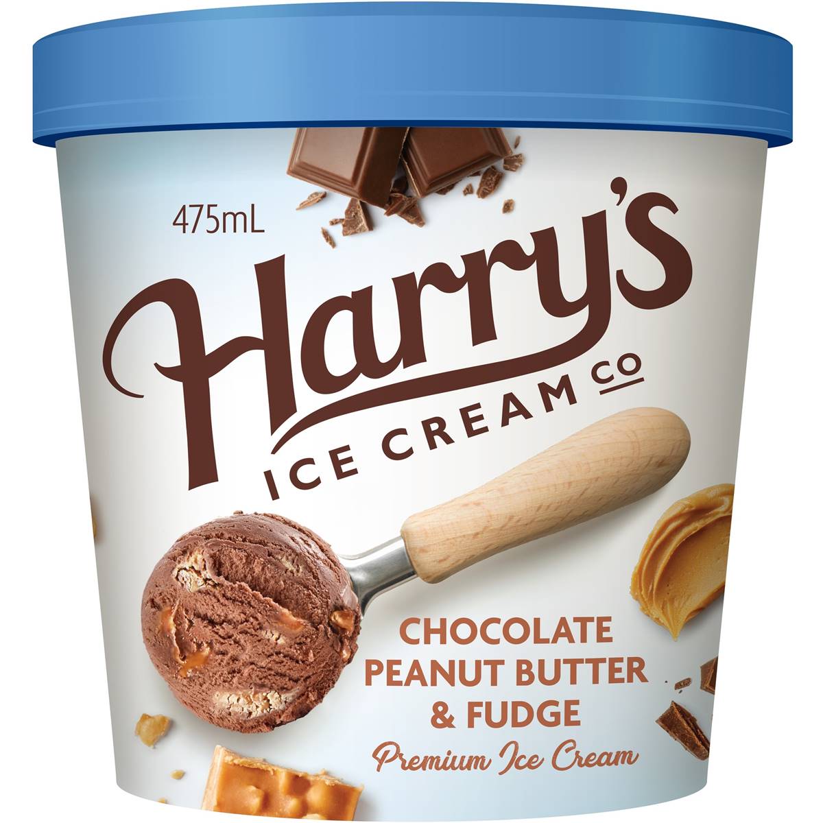 Harry's Ice Cream Chocolate Peanut Butter & Fudge