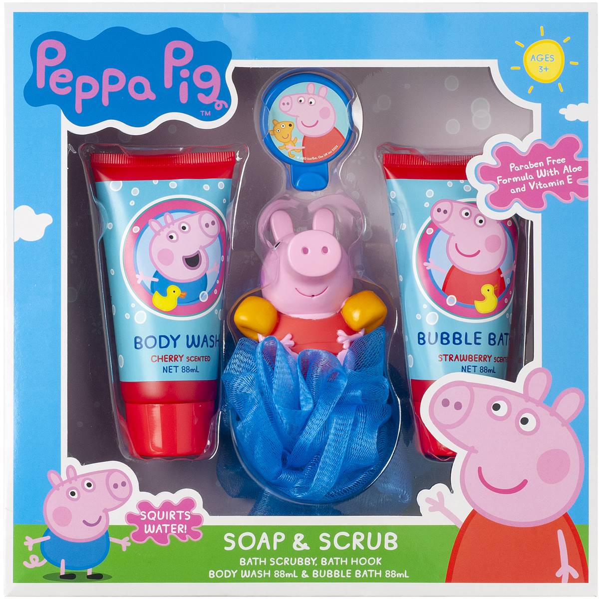 Peppa Pig Soap & Scrub Set Each | Woolworths