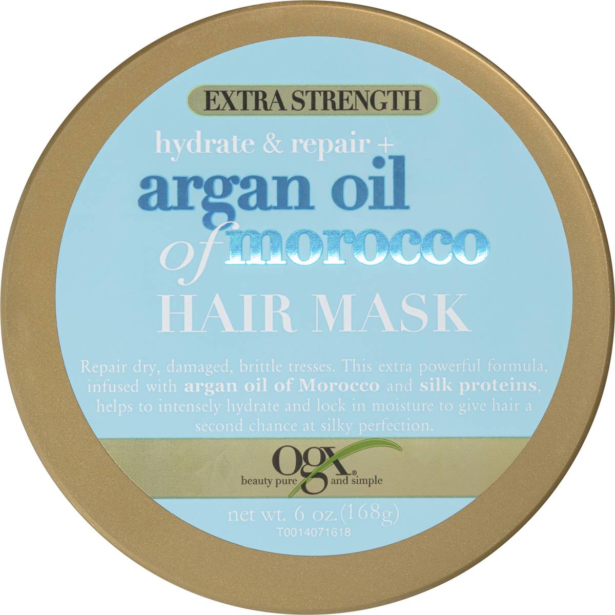 Ogx Argan Oil Extra Strength Hair Mask For Damaged Hair 168g | Woolworths