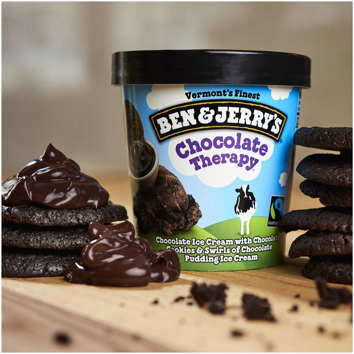 Ben & Jerry's Chocolate Therapy Tub 458ml Woolworths