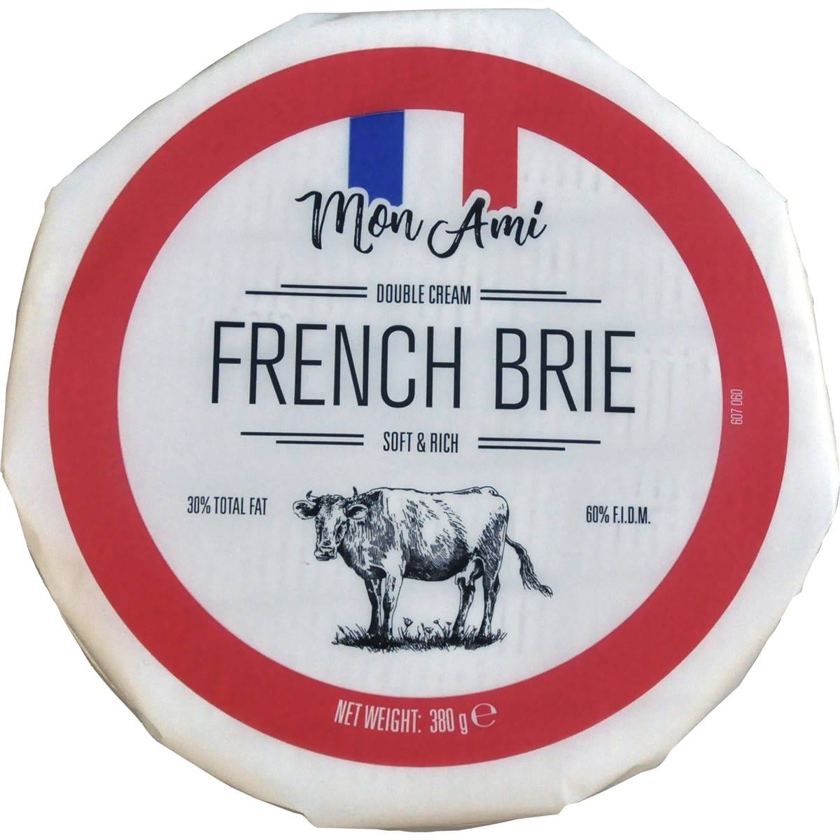 Mon Ami Double Cream French Brie 380g Woolworths