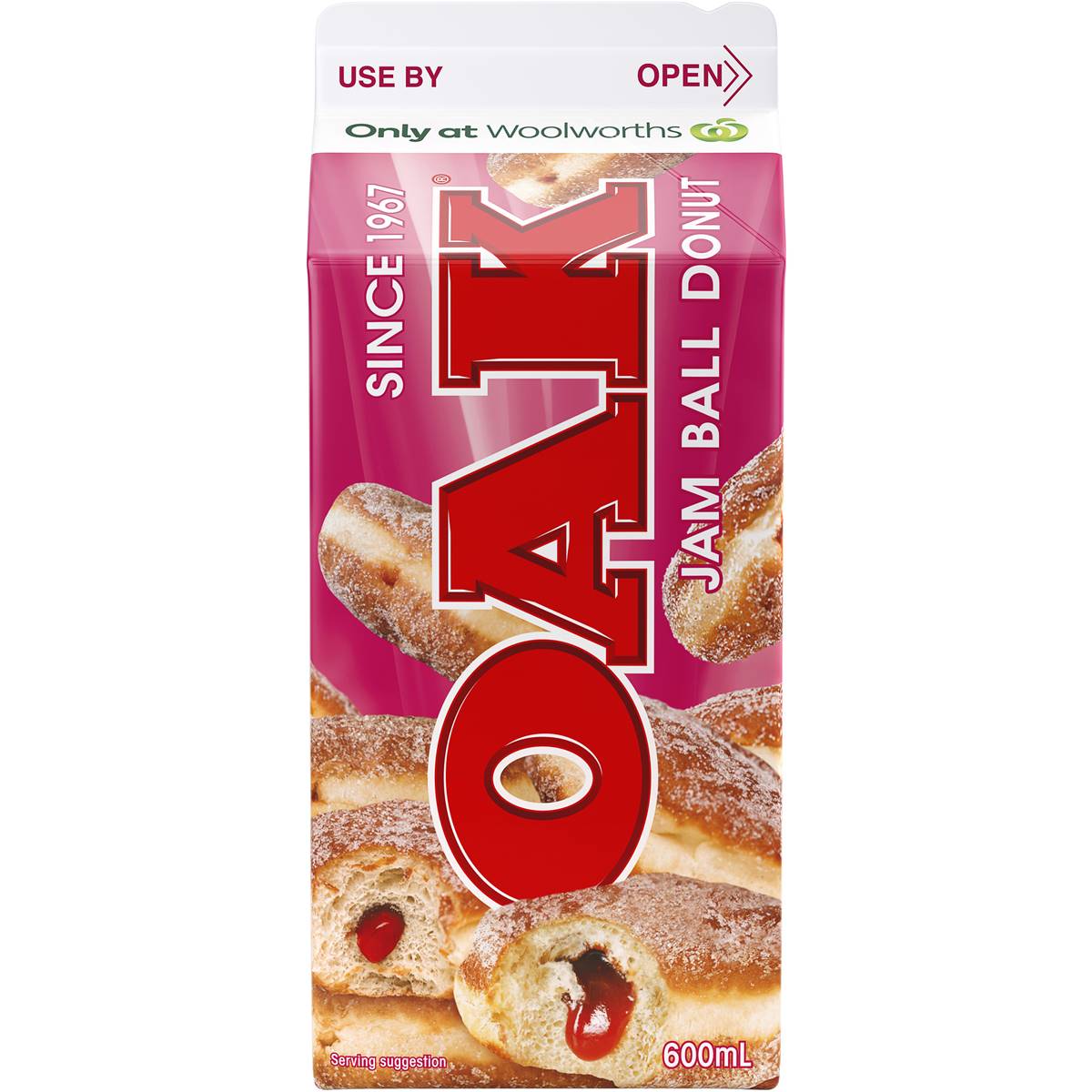 Oak Jam Ball Donut 600ml Woolworths