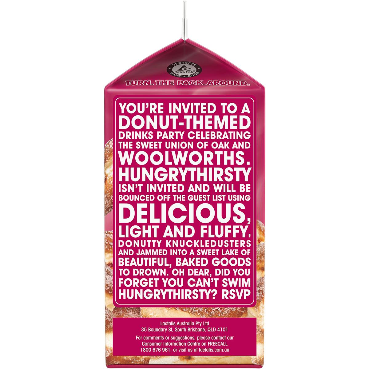 Oak Jam Ball Donut 600ml Woolworths