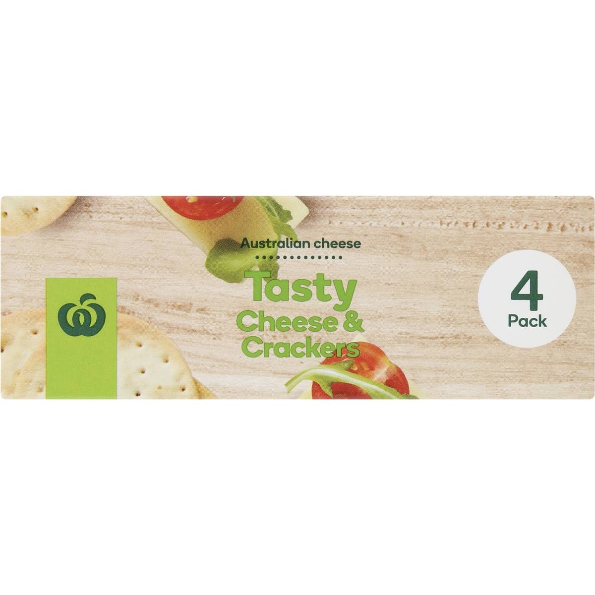Woolworths Tasty Cheese & Crackers 120g Woolworths