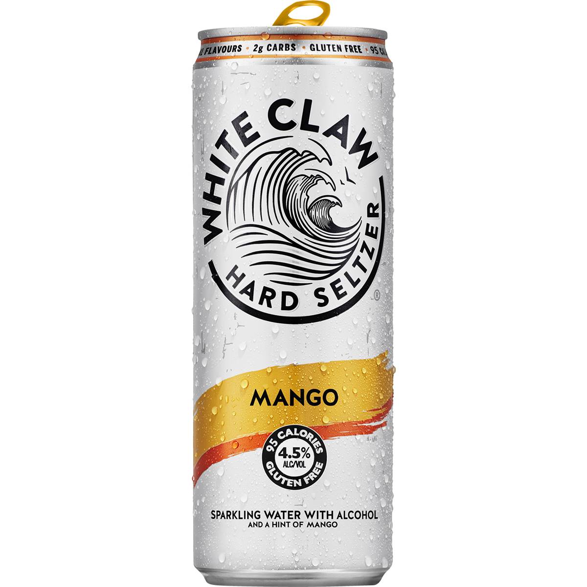 White Claw White Claw Hard Seltzer Mango Can 330ml Woolworths White Claw White Claw Hard Seltzer Mango Can 330ml Woolworths