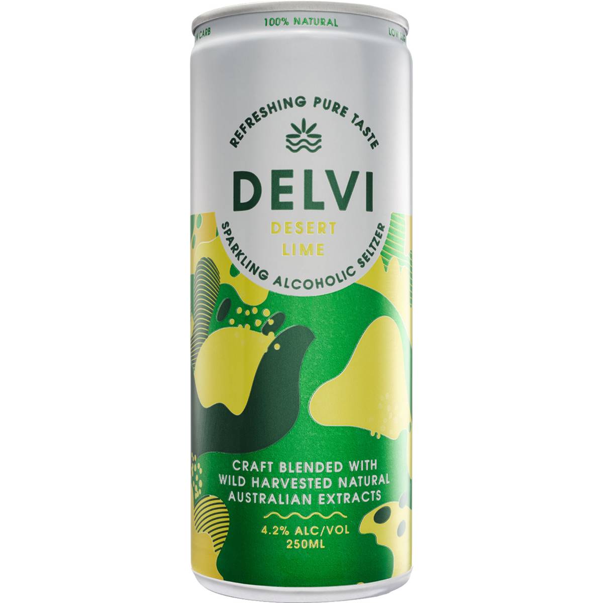 Delvi Delvi Desert Lime Hard Seltzer Can