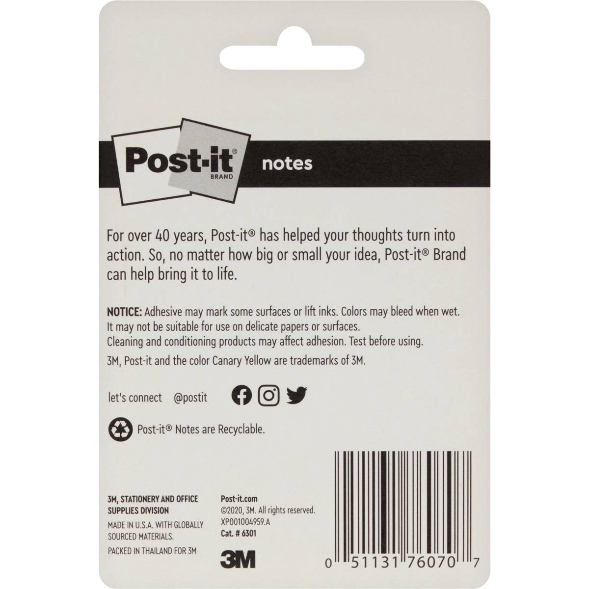Postit Sticky Lined Note Pad 3 Pack Woolworths