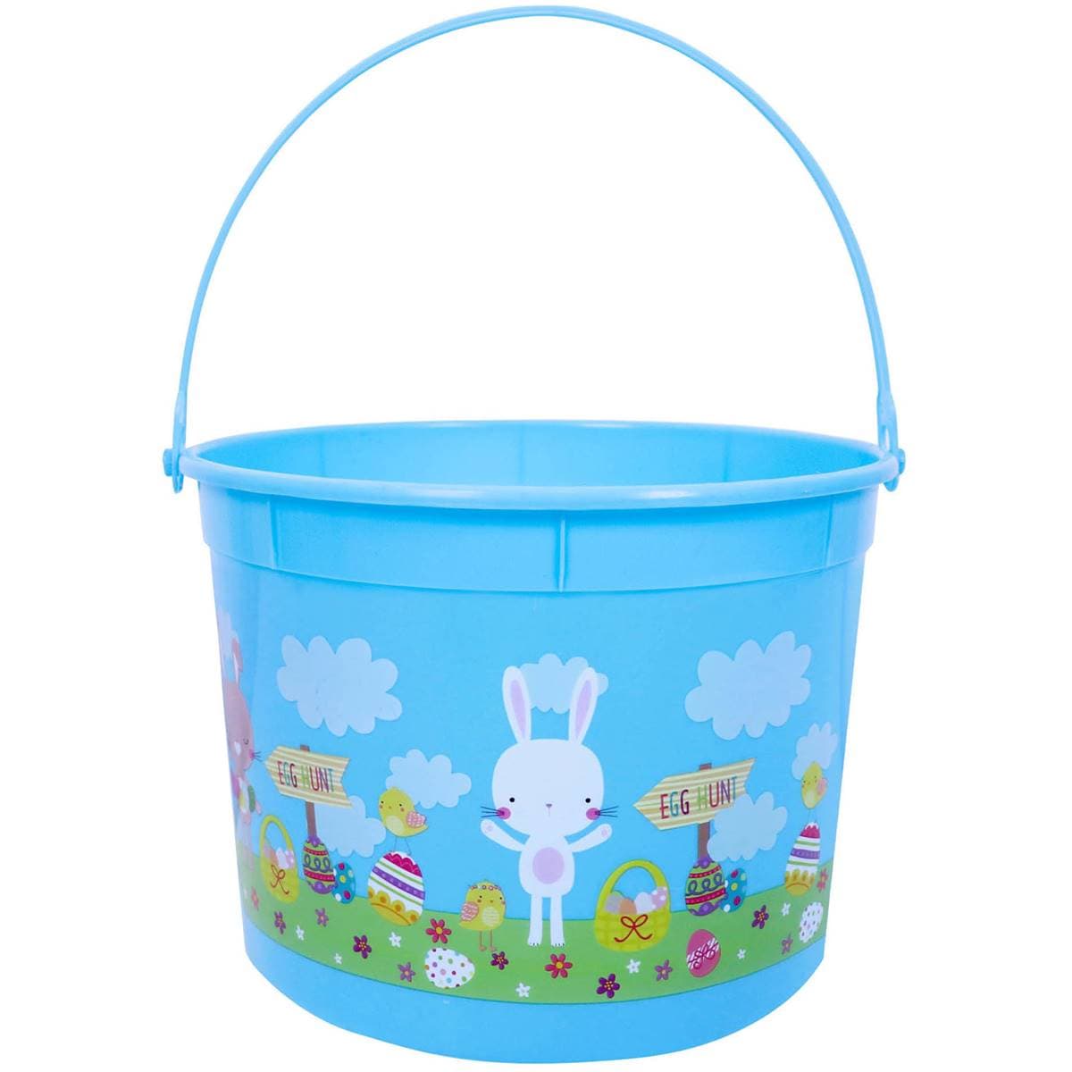 Easter Plastic Bucket Blue Each Woolworths