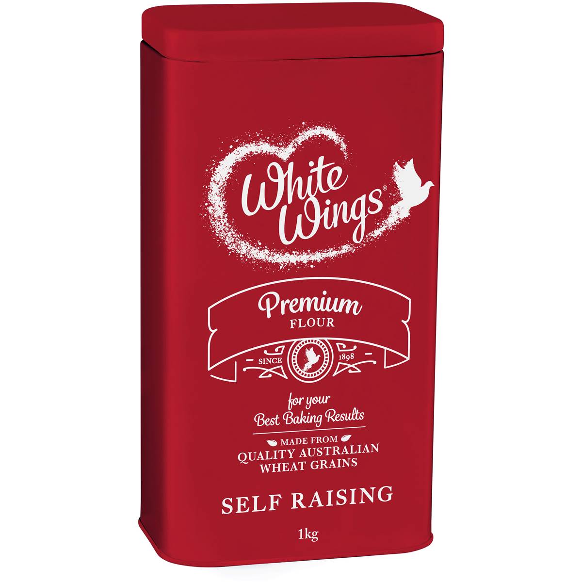 White Wings Self Raising Flour Tin 1kg Woolworths