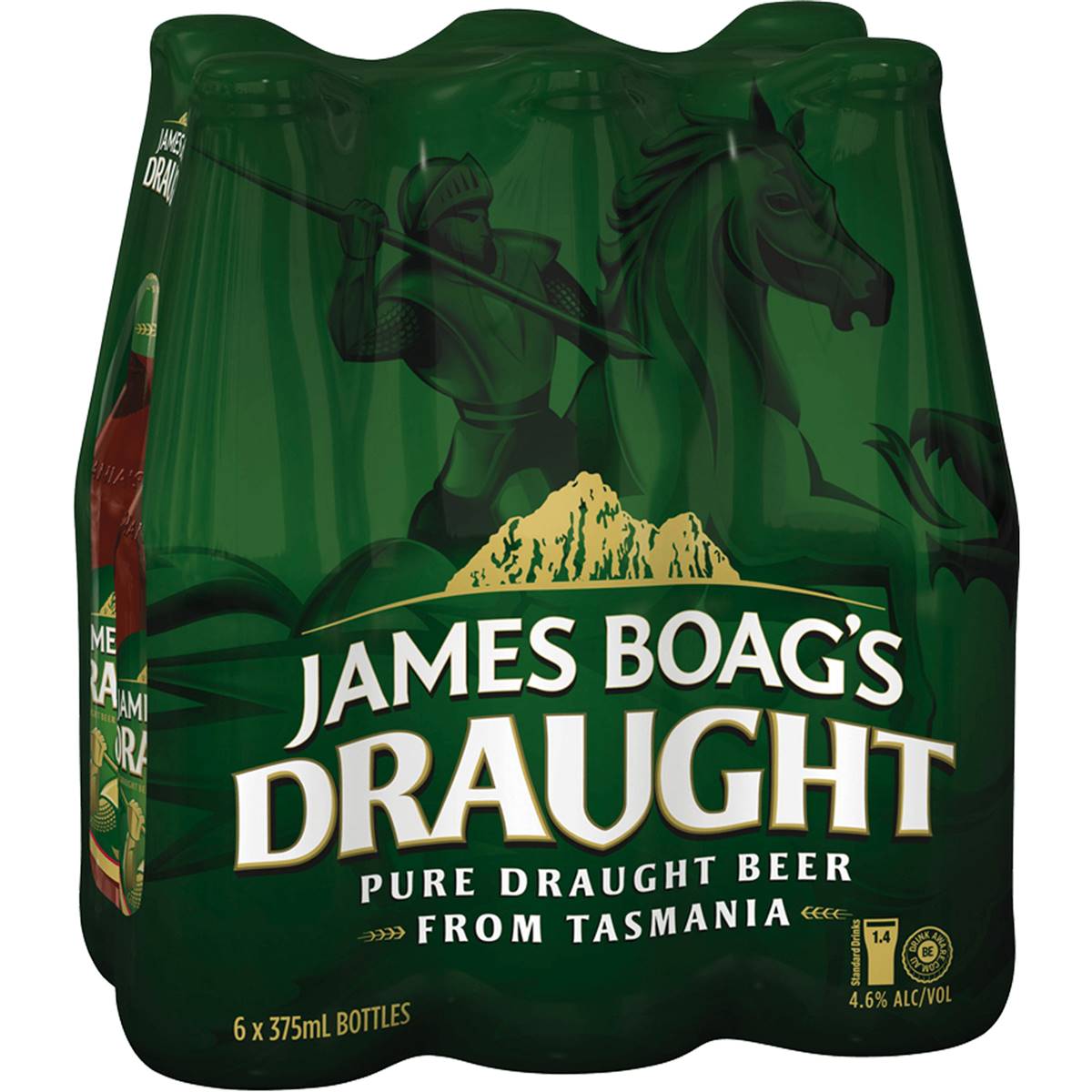 James Boag's Draught Lager Stubbies