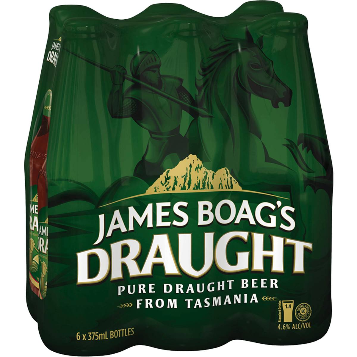 James Boag's Draught Lager Bottles